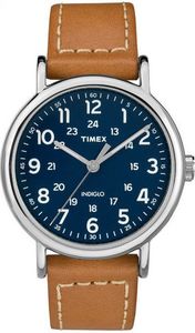 Zegarek Timex Męski TW2R42500 Weekender Indiglo brązowy 1