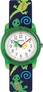 Timex Dziecięcy T72881 Analogue zielono-niebieski 1
