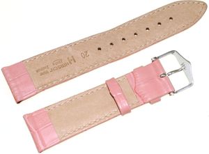 Hirsch Skórzany wodoodporny pasek do zegarka 20 mm HIRSCH Duke 10202822-2-20 2