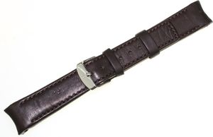 Hirsch Skórzany wodoodporny pasek do zegarka 18 mm HIRSCH Leonardo 12700610-2-18 5