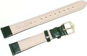 Hirsch Skórzany wodoodporny pasek do zegarka 14 mm HIRSCH Osiris 03475140-1-14 2