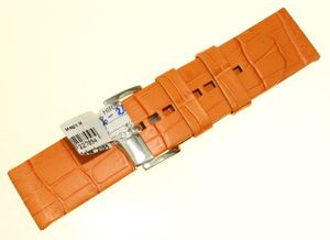 Hirsch Skórzany wodoodporny pasek do zegarka 24 mm HIRSCH Magic 03027176-2-24 3