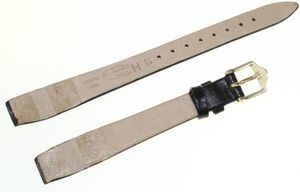 Hirsch Skórzany wodoodporny pasek do zegarka 13 mm HIRSCH Diamond 14100250-1-13OE 2