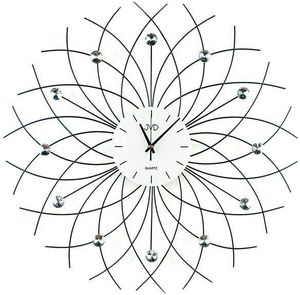 JVD Zegar ścienny JVD HJ71 z kryształkami średnica 60 cm 1