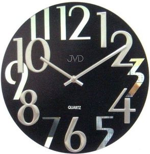 JVD Zegar ścienny JVD HT101.2 Szklany 1