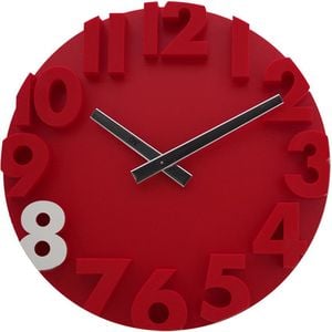 JVD Zegar ścienny JVD HC16.4 średnica 34 cm Cyfry 3D 1