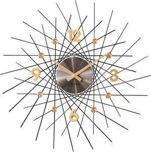 Lavvu Zegar ścienny LAVVU LCT1051 z kryształkami, średnica 49,5 cm 1