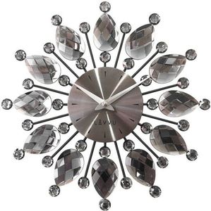 Lavvu Zegar ścienny LAVVU LCT1121 z kryształkami, średnica 33 cm 1