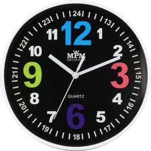 MPM Zegar ścienny MPM E01.3686.90 fi 20 cm Kolorowy 1