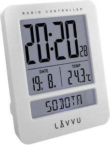 Lavvu Budzik LAVVU LAR0020 Termometr DCF77 Dni Tygodnia PL 2