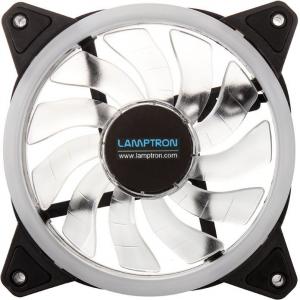 Wentylator Lamptron Zestaw 3x Nova RGB Dual Ring, 120mm, kontroler na śledziu (LAMP-NOVA12254) 3