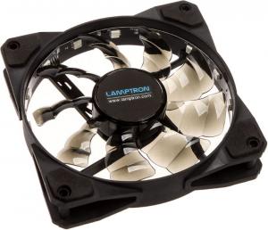 Wentylator Lamptron Wentylator Meteor RGB-LED-Ring 120mm, kontroler na śledziu, 3 sztuki (LAMP-MRGB12254) 2