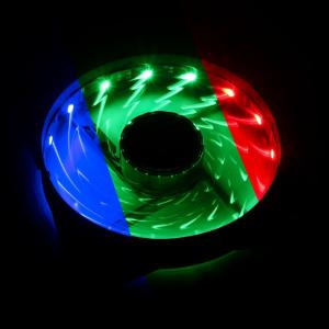 Wentylator Lamptron Wentylator Meteor RGB-LED-Ring 120mm, kontroler na śledziu, 3 sztuki (LAMP-MRGB12254) 5