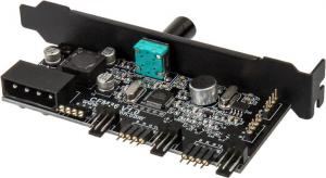 Wentylator Lamptron Wentylator Meteor RGB-LED-Ring 120mm, kontroler na śledziu, 3 sztuki (LAMP-MRGB12254) 7