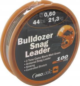 Prologic Bulldozer Snag Leader 100m 24lbs 11.0kg 0.40mm Camo (44685) 1