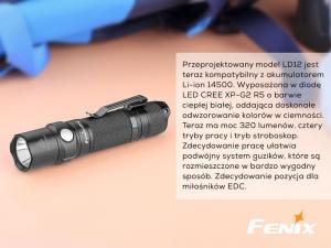 Latarka Fenix diodowa LD12 2017 Edition 2