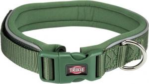 Trixie Obroża Premium z neoprenowym podbiciem kolor leśny r. L: 48–55 cm/30 mm 1