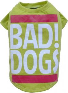 DoggyDolly Koszulka Bad Dogs zielona r. S 1
