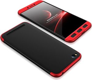Hurtel 360 Protection etui na całą obudowę przód + tył Xiaomi Redmi 5A czarno-czerwony 1