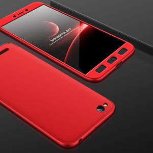 Hurtel 360 Protection etui na całą obudowę przód + tył Xiaomi Redmi 5A czerwony 4