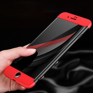 Hurtel Etui iPhone 7 Plus 360 Protection pokrowiec na przód + tył różowy 3