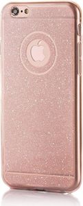 Hurtel Żelowe etui z brokatem do Samsung Galaxy J1 J100F Glitter błyszczące różowe 2