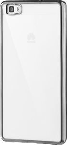 Hurtel Żelowe etui Metalic Slim na Huawei P8 Lite czarne 2