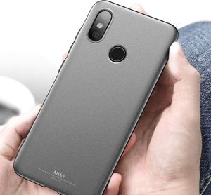 MSVII MSVII Simple ultracienkie etui pokrowiec Xiaomi Mi Max 3 czarny 6