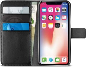 Puro Etui Booklet Wallet Case iPhone XR + stand up czarny 2