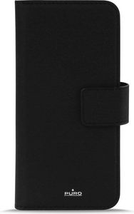 Puro Etui Wallet Detachable iPhone Xs Max czarne 3
