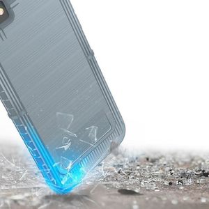 Zizo Zizo Dynite Cover - Etui iPhone 7 ze szkłem 9H na ekran (Gray) 9