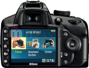 Lustrzanka Nikon D3200 + 18-55mm VR + 55-200mm VR (VBA330K003) 3