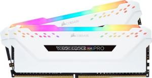 Pamięć Corsair Vengeance RGB PRO, DDR4, 32 GB, 3200MHz, CL16 (CMW32GX4M2C3200C16W) 2