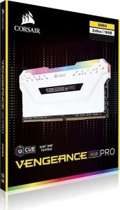 Pamięć Corsair Vengeance RGB PRO, DDR4, 32 GB, 3200MHz, CL16 (CMW32GX4M2C3200C16W) 5