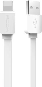 Kabel USB Rock Space USB-A - Lightning 2 m Biały (6950290688904) 1