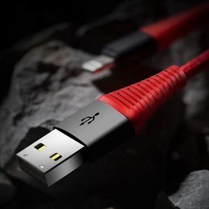 Kabel USB Rock Space Rock Lightning Cable 120cm Red 10