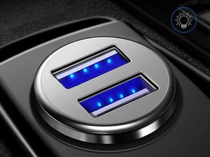 Ładowarka Rock Metal Mini 2x USB-A 4.8 A  (6971236595797) 6