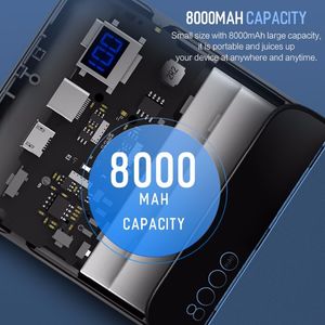 Powerbank Rock Rock P38 Power Bank 8000mah & Wireless Charger Black 3