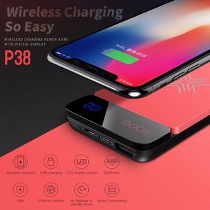 Powerbank Rock Rock P38 Power Bank 8000mah & Wireless Charger Black 5