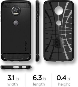 Spigen Nakładka Rugged Armor do Motorola Moto Z2 Play czarna 8