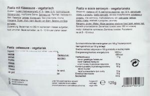 Travellunch Żywność liofilizowana Travellunch Pasta w sosie serowym z ziołami 125 g 1-osobowa 50127 2