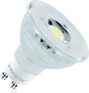 Integral Integral żarówka Led Gu10 Glass Par16 3.2w (38w) 4000k 290lm Barwa Biała Zimna (5 Szt.) 3