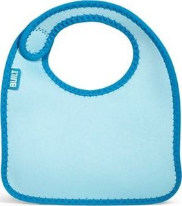 Built Śliniak Mess Mate Baby Blue Stripe 2 szt. 3