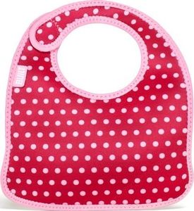 Built Śliniak Mess Mate Baby Pink Mini Dots 2 szt. 2