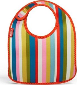 Built Śliniak Mess Mate Baby Pink Stripe 2 szt. 2