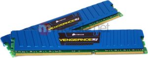 Pamięć Corsair Vengeance LP, DDR3, 8 GB, 1866MHz, CL9 (CML8GX3M2A1866C9B) 1
