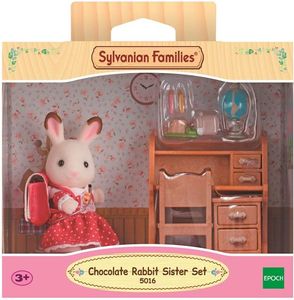 Figurka Epoch Zestaw z siostrą królików z czekoladowymi uszkami 4
