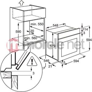 Piekarnik Electrolux EOA 5551 AOK 2