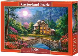 Castorland Puzzle 1000 Cottage in the Moon Garden 1