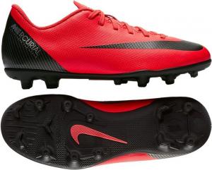 Nike Buty piłkarskie JR Mercurial Vapor 12 Club GS CR7 FG/MG czerwone r. 38.5 (AJ3095 600) 1